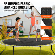 Replacement Trampoline Mat Fits 12ft Frame 72 V-Rings 5.5" Spring Length V952-YXBCTD12YC72R0QTWV0