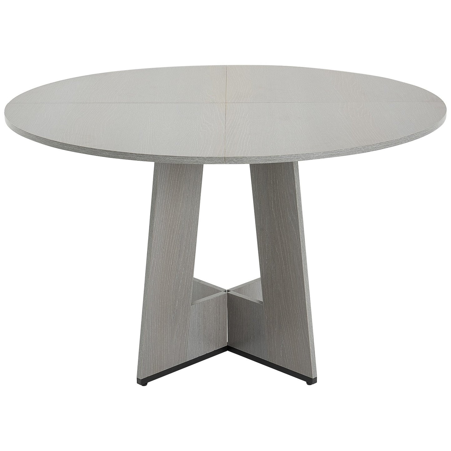 Round Dining Table, 47 inch Wood Table for 4-6 Person, Farmhouse Circle Dinner Furniture, Rustic Leisure V952-YXCZBKTZQMDBX9NPKV0