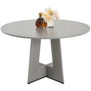 Round Dining Table, 47 inch Wood Table for 4-6 Person, Farmhouse Circle Dinner Furniture, Rustic Leisure V952-YXCZBKTZQMDBX9NPKV0