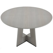 Round Dining Table, 47 inch Wood Table for 4-6 Person, Farmhouse Circle Dinner Furniture, Rustic Leisure V952-YXCZBKTZQMDBX9NPKV0
