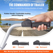Electric Trailer Dolly, 5000lbs Towing Capacity, 350W 12V Trailer Jockey Wheel with 22 ft/min Moving Speed, V952-YXDDQYCYSB500477AV0