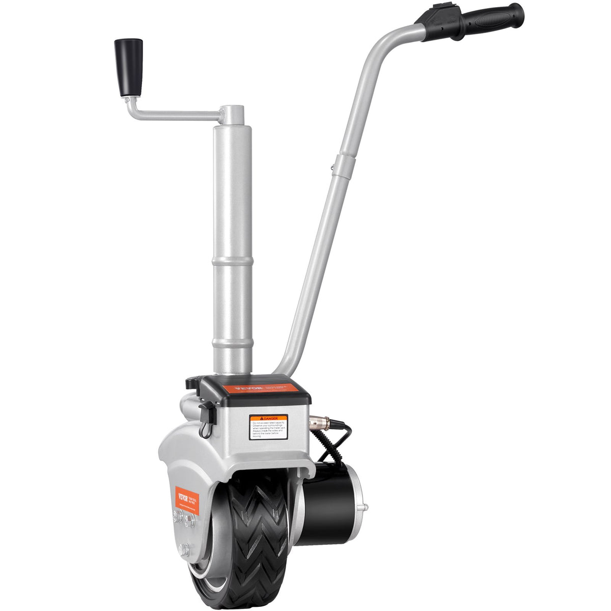 Electric Trailer Dolly, 5000lbs Towing Capacity, 350W 12V Trailer Jockey Wheel with 22 ft/min Moving Speed, V952-YXDDQYCYSB500477AV0