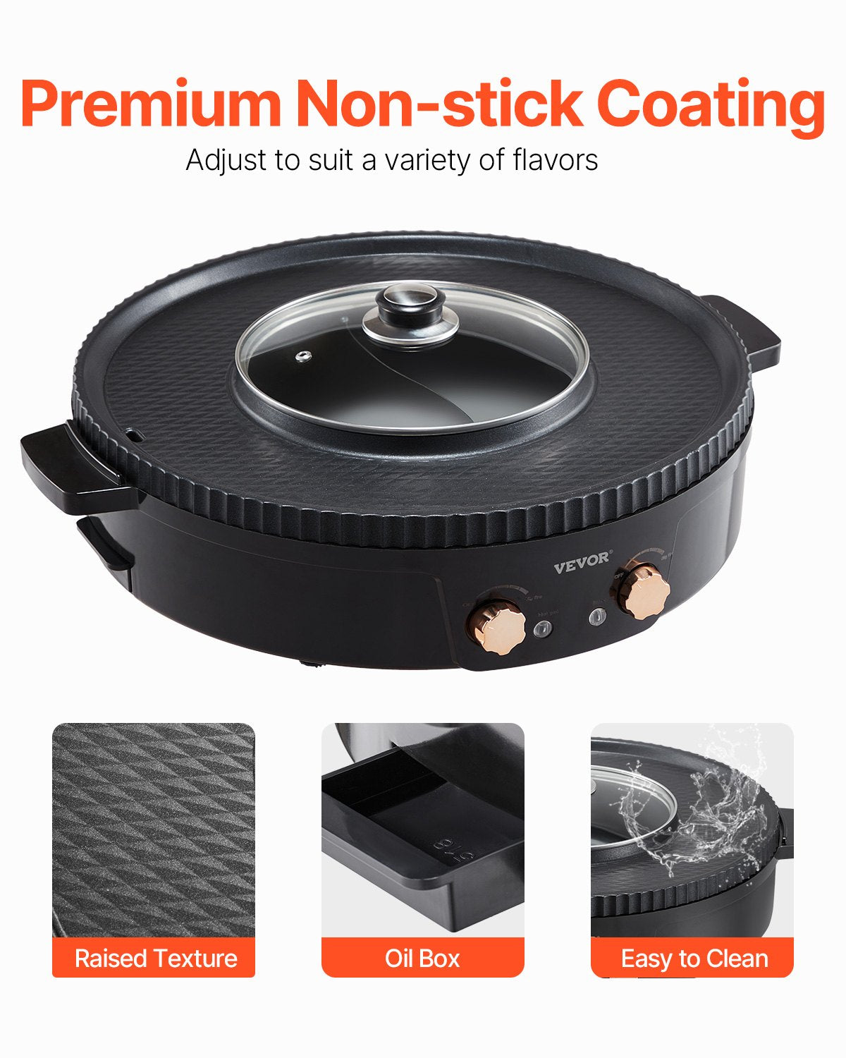 Hot Pot with Grill 1800W 2-in-1 Electric Smokeless Grill and Hot Pot V952-YXDHGHS1550WPJEZ7V3