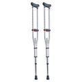 Underarm Crutches, 13-Level Height Adjustable Underarm Walking Crutches, Lightweight Aluminum Crutches for V952-YXGZLTPR1202HQF5RV0