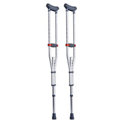Underarm Crutches, 13-Level Height Adjustable Underarm Walking Crutches, Lightweight Aluminum Crutches for V952-YXGZLTPR1202HQF5RV0