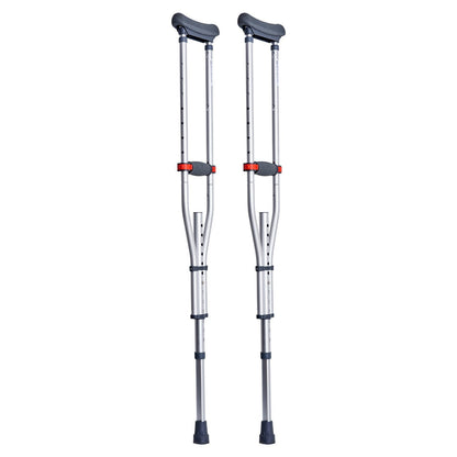 Underarm Crutches, 13-Level Height Adjustable Underarm Walking Crutches, Lightweight Aluminum Crutches for V952-YXGZLTPR1202HQF5RV0