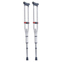 Underarm Crutches, 13-Level Height Adjustable Underarm Walking Crutches, Lightweight Aluminum Crutches for V952-YXGZLTPR1202HQF5RV0