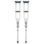 Underarm Crutches, 13-Level Height Adjustable Underarm Walking Crutches, Lightweight Aluminum Crutches for V952-YXGZLTPR1202HQF5RV0
