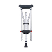 Underarm Crutches, 13-Level Height Adjustable Underarm Walking Crutches, Lightweight Aluminum Crutches for V952-YXGZLTPR1202HQF5RV0