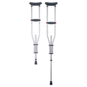 Underarm Crutches, 13-Level Height Adjustable Underarm Walking Crutches, Lightweight Aluminum Crutches for V952-YXGZLTPR1202HQF5RV0