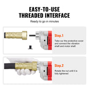 Handheld Electric Concrete Vibrator 960W 2M Shaft Air Bubble Remover V952-YXH6613000VPMYBBNV3