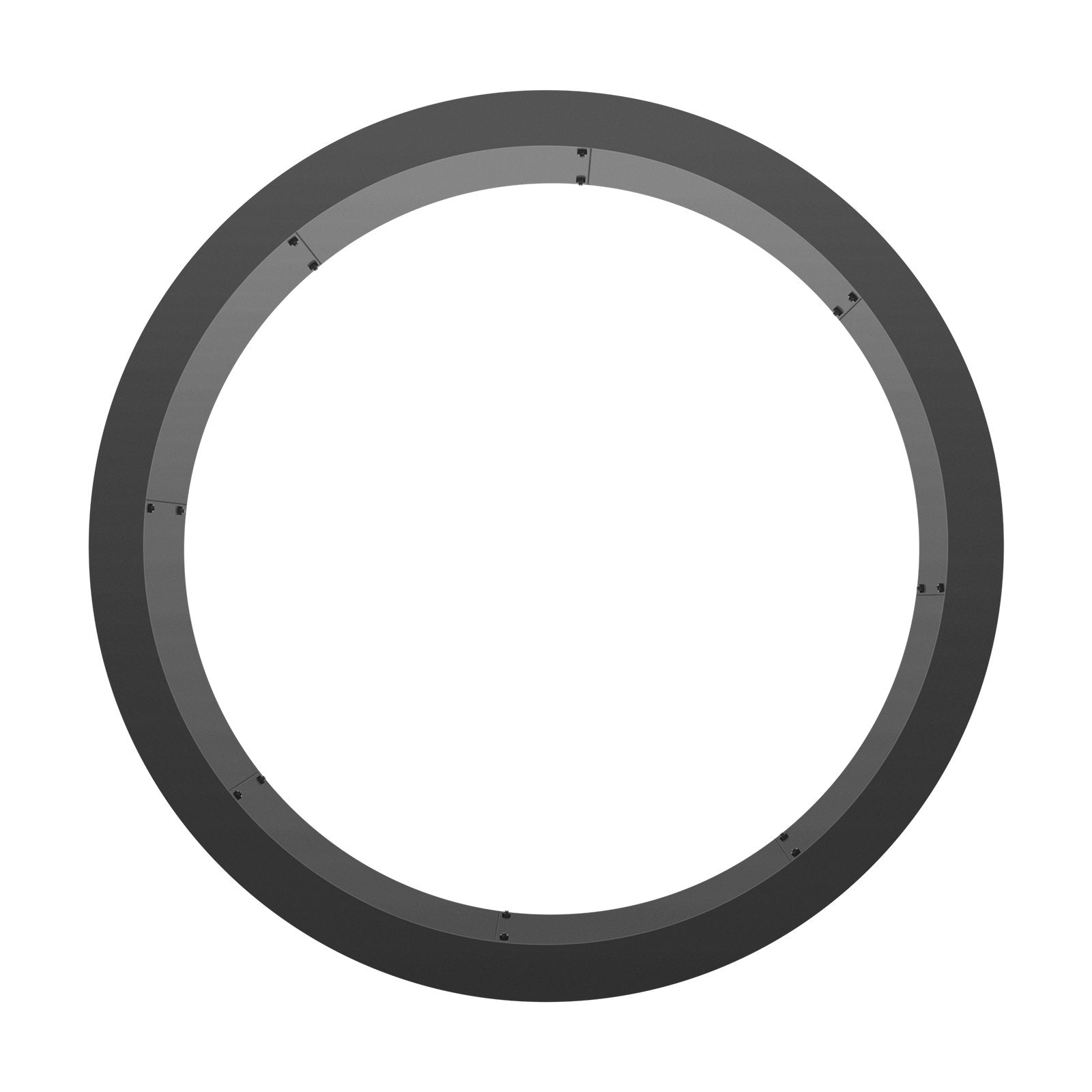 Fire Pit Ring, 40-Inch Outer/36-Inch Inner Diameter, 10inch Height 2.5mm Thick Fire Pit Insert, Heavy Duty V952-YXHH25MM36IN5PAQ0V0