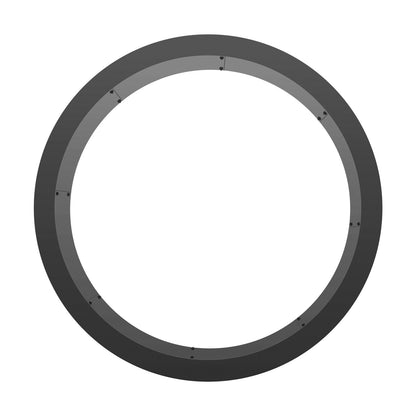 Fire Pit Ring, 40-Inch Outer/36-Inch Inner Diameter, 10inch Height 2.5mm Thick Fire Pit Insert, Heavy Duty V952-YXHH25MM36IN5PAQ0V0