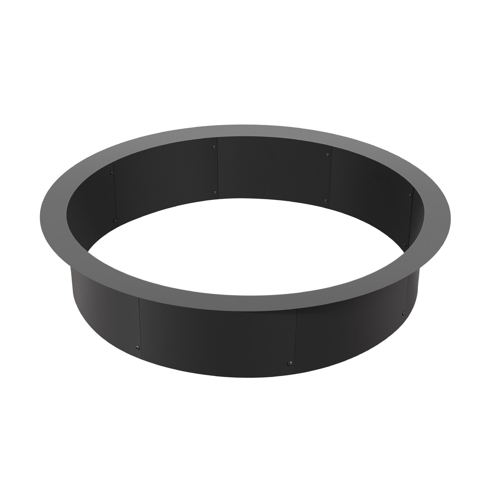 Fire Pit Ring, 40-Inch Outer/36-Inch Inner Diameter, 10inch Height 2.5mm Thick Fire Pit Insert, Heavy Duty V952-YXHH25MM36IN5PAQ0V0