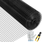 Hardware Cloth, 24"" x50\' & 1""x1"" Mesh Size, Galvanized Steel Vinyl Coated 16 Gauge Welded Wire with A V952-YXHJWHSBDDWC28RC4V0