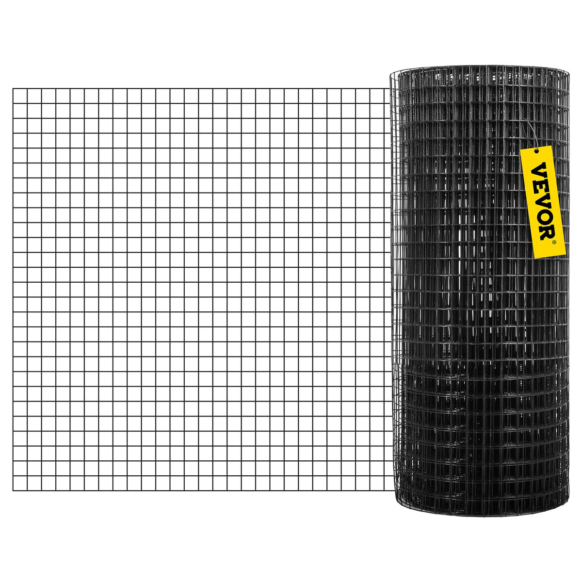 Hardware Cloth, 24"" x50\' & 1""x1"" Mesh Size, Galvanized Steel Vinyl Coated 16 Gauge Welded Wire with A V952-YXHJWHSBDDWC28RC4V0