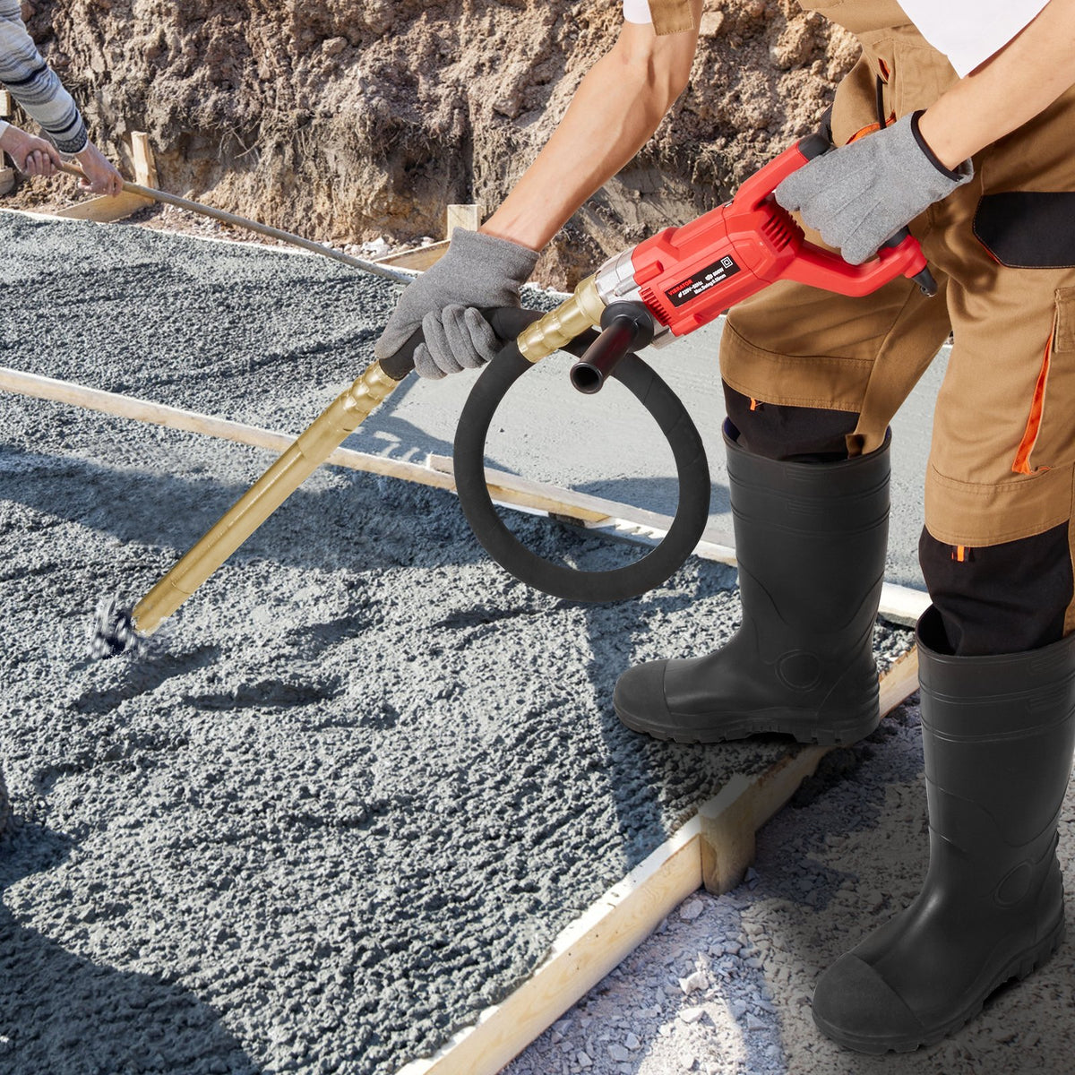 Handheld Electric Concrete Vibrator 800W 1.5M Shaft Air Bubble Remover V952-YXHNTZDQSCS12GEAJV3