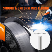 Flux Core MIG Welding Wire E71T-GS 0.035" 10LB Gasless Mild Steel MIG Wire V952-YXHSJMIGE71TG6JSPV0
