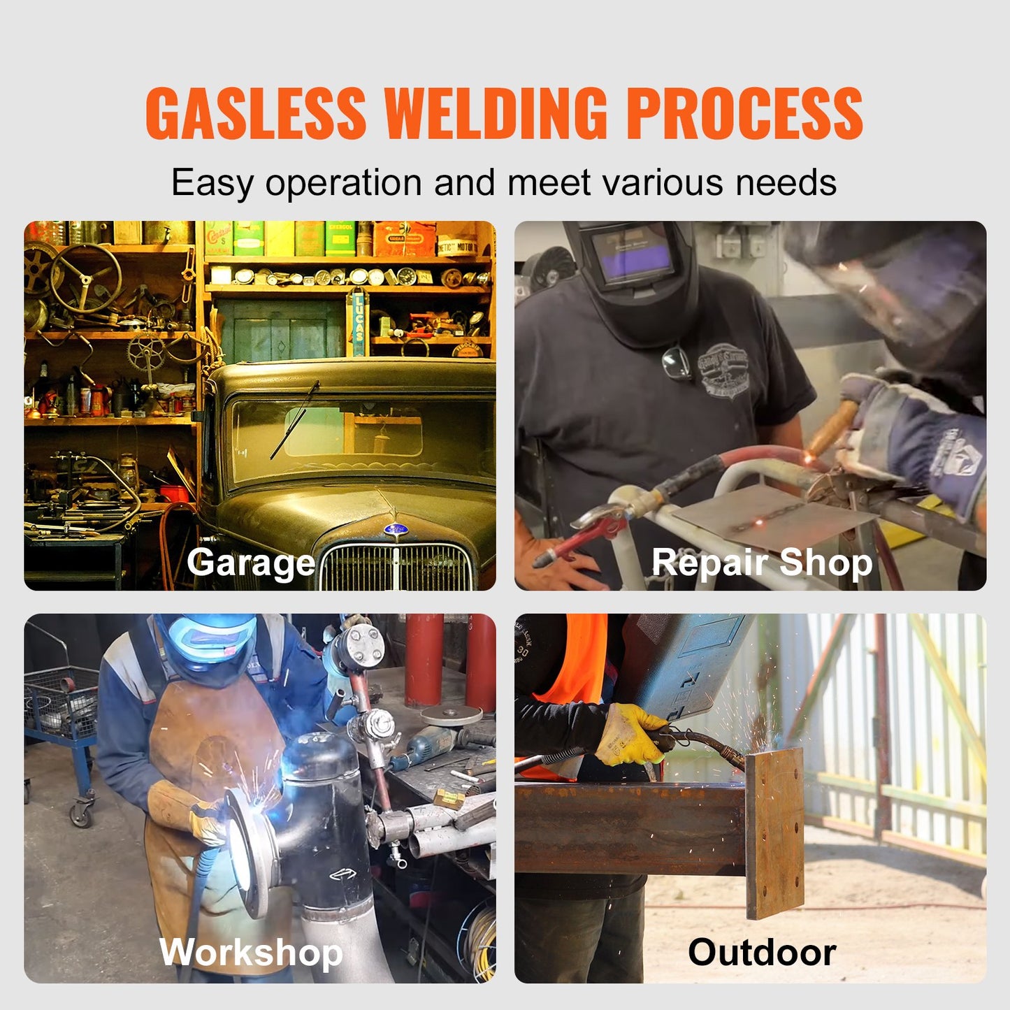 Flux Core MIG Welding Wire E71T-GS 0.035" 10LB Gasless Mild Steel MIG Wire V952-YXHSJMIGE71TG6JSPV0