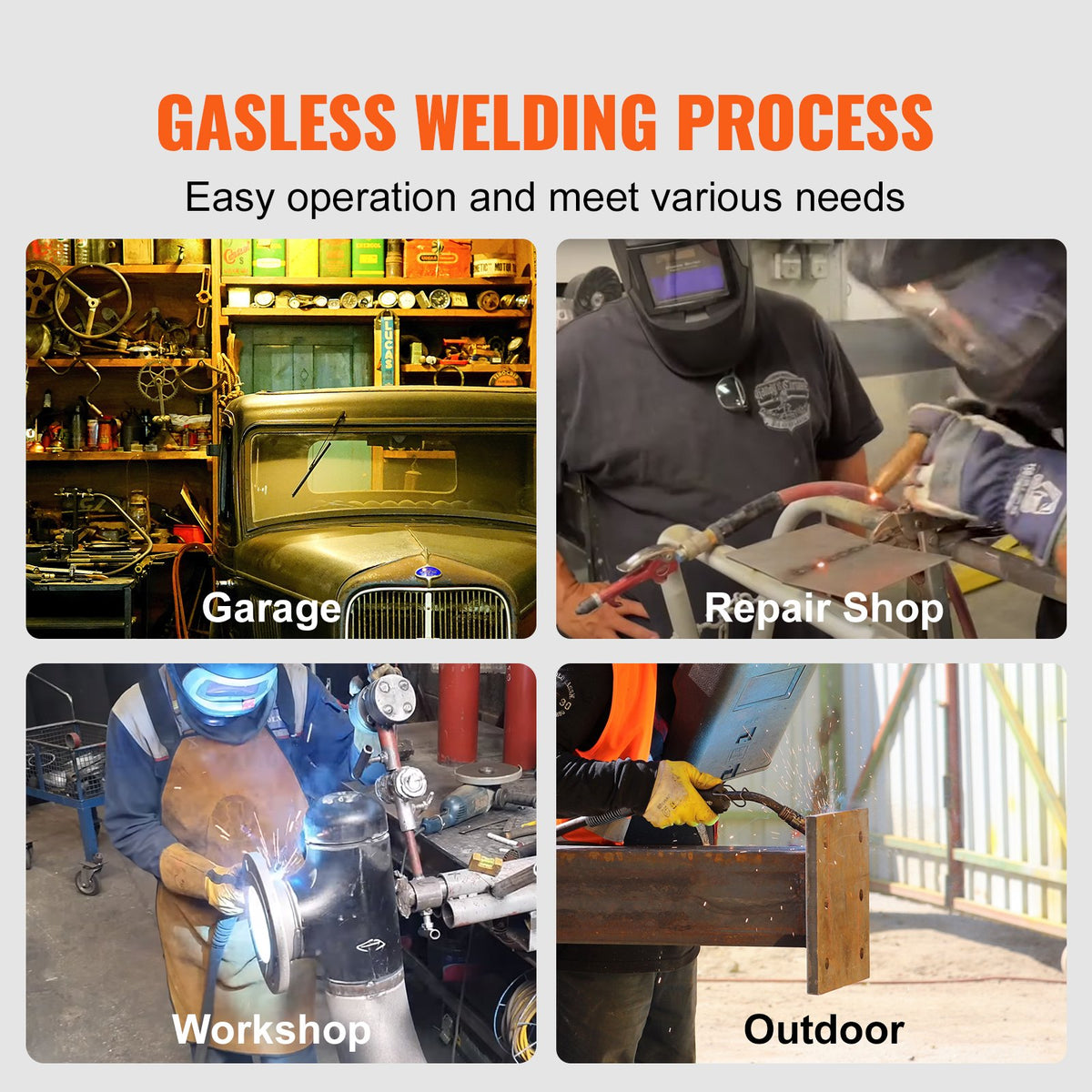 Flux Core MIG Welding Wire E71T-GS 0.035" 10LB Gasless Mild Steel MIG Wire V952-YXHSJMIGE71TG6JSPV0