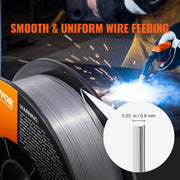 Flux Core Welding Wire, E71T-GS 0.030-inch 10LBS, Gasless Mild Steel MIG Welding Wire with Low Splatter for V952-YXHSJMIGE71TGOMMLV0
