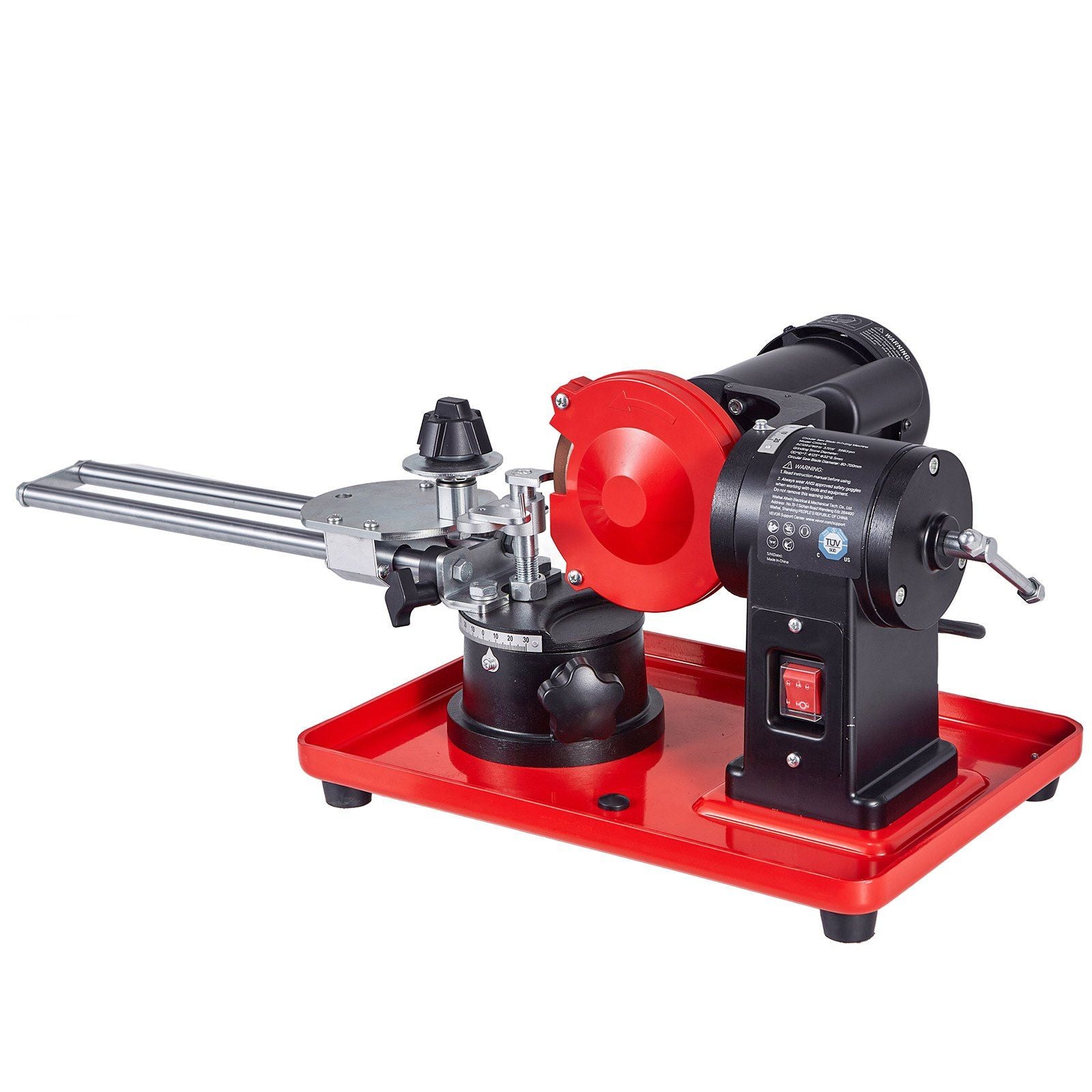 Circular Saw Blade Sharpener, 370W 2890RPM Rotary Angle Mill Grinder Sharpening Machine with 125mm Grinding V952-YXJPDMJGMHGDIOUPX001V3