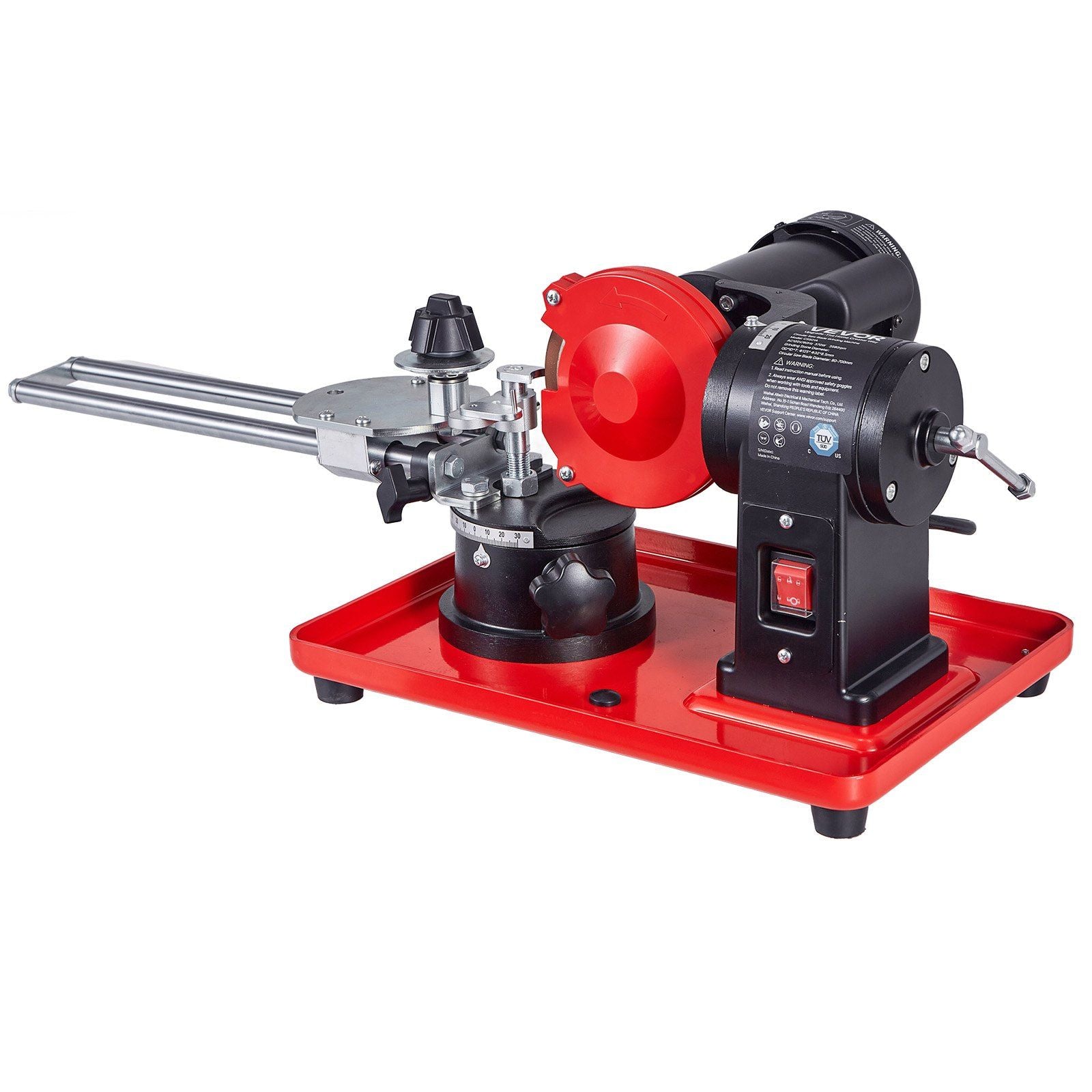 Circular Saw Blade Sharpener, 370W 2890RPM Rotary Angle Mill Grinder Sharpening Machine with 125mm Grinding V952-YXJPDMJGMHGDIOUPX001V3