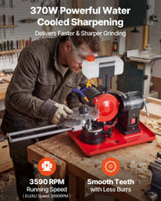 Circular Saw Blade Sharpener with Water Tank, 370W 2890RPM Rotary Angle Mill Grinder, Water Injection V952-YXJPDMJSMHGD46ML4001V3