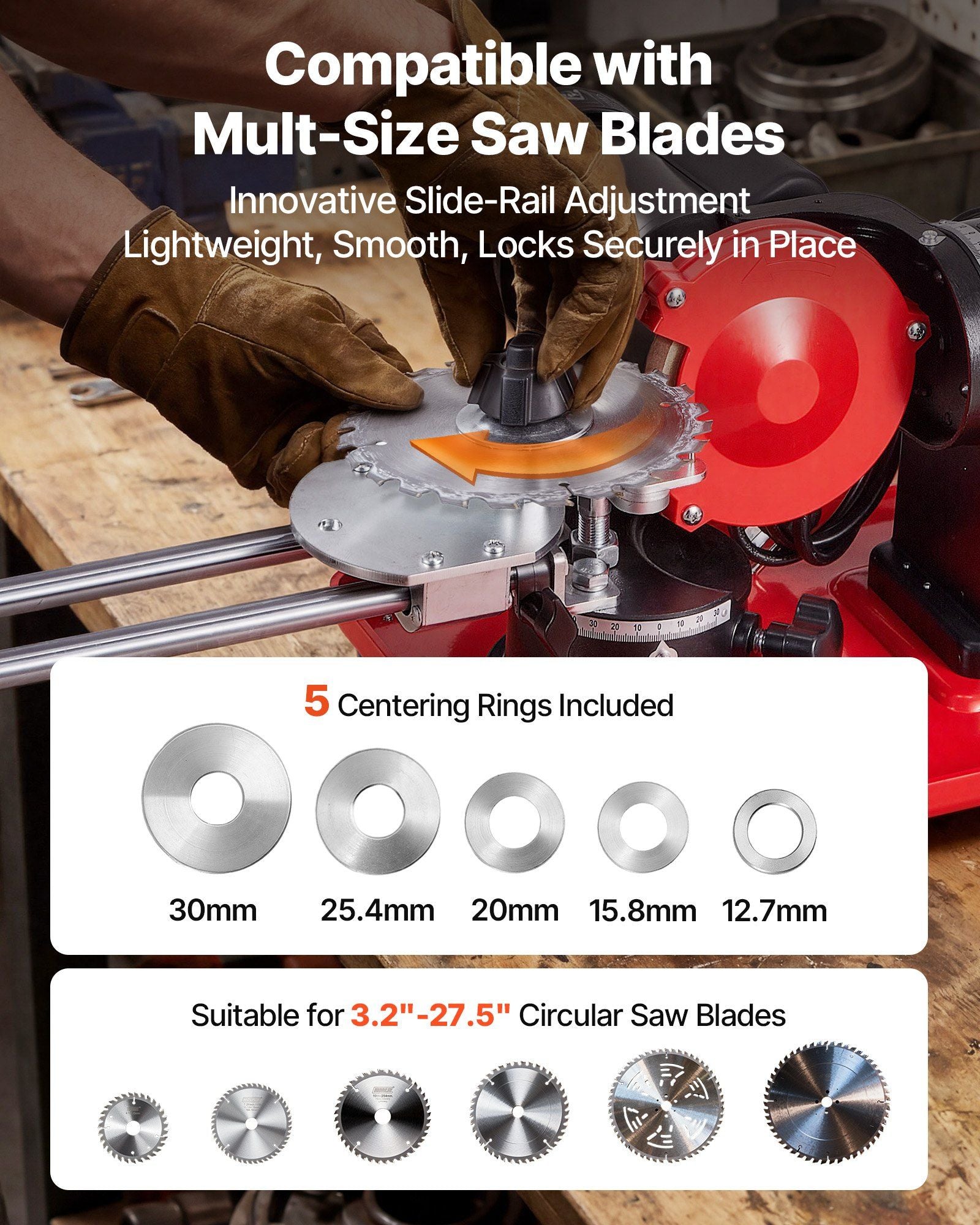 Circular Saw Blade Sharpener with Water Tank, 370W 2890RPM Rotary Angle Mill Grinder, Water Injection V952-YXJPDMJSMHGD46ML4001V3