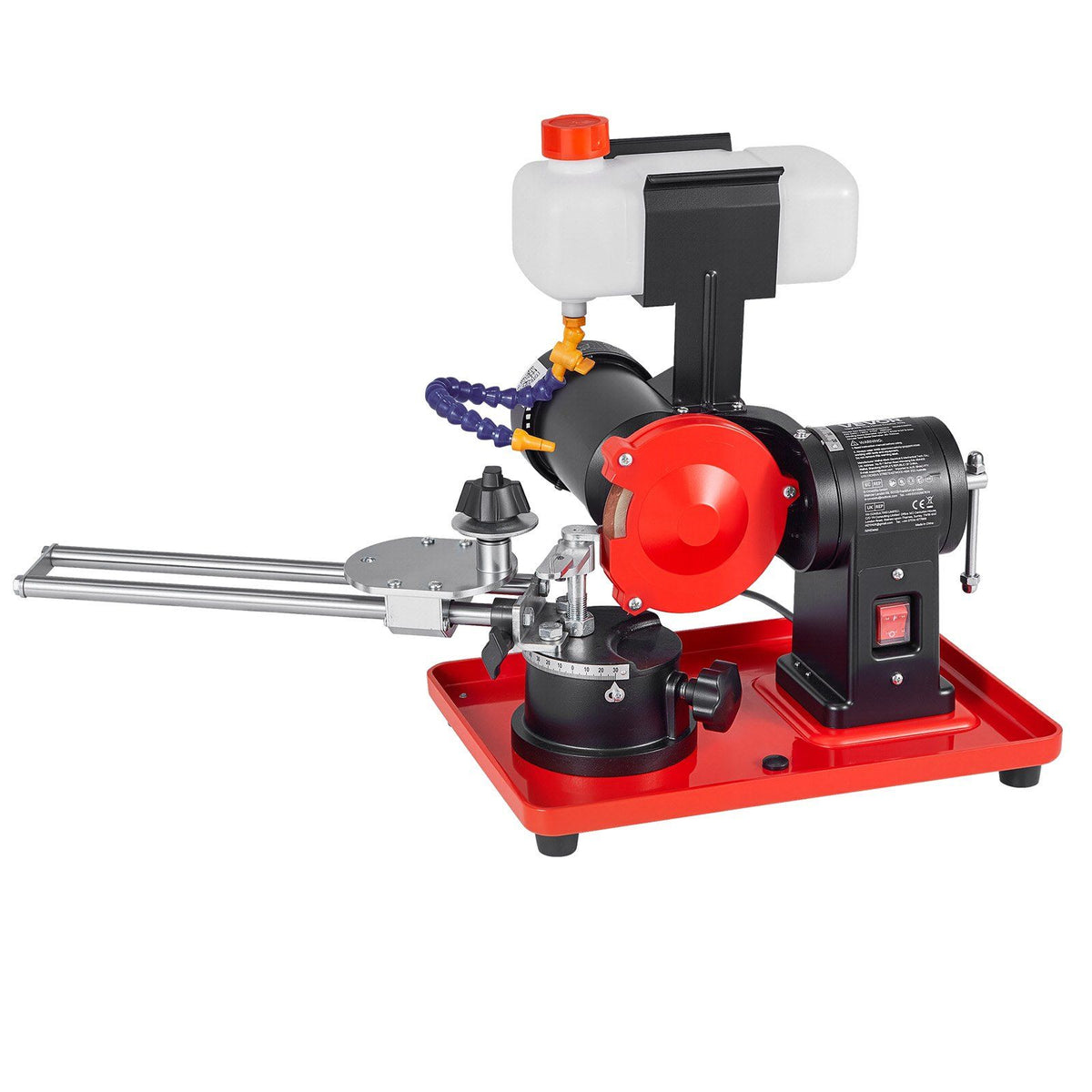 Circular Saw Blade Sharpener with Water Tank, 370W 2890RPM Rotary Angle Mill Grinder, Water Injection V952-YXJPDMJSMHGD46ML4001V3