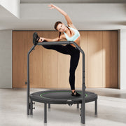 Foldable Mini Trampoline, 40 Inch Fitness Rebounder, Max Load 330lbs Exercise Trampoline, Stable & Quiet V952-YXJSBCDBSKZD98EZMV0