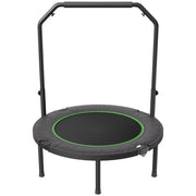 Foldable Mini Trampoline, 40 Inch Fitness Rebounder, Max Load 330lbs Exercise Trampoline, Stable & Quiet V952-YXJSBCDBSKZD98EZMV0