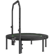 Foldable Mini Trampoline, 40 Inch Fitness Rebounder, Max Load 330lbs Exercise Trampoline, Stable & Quiet V952-YXJSBCDBSKZD98EZMV0