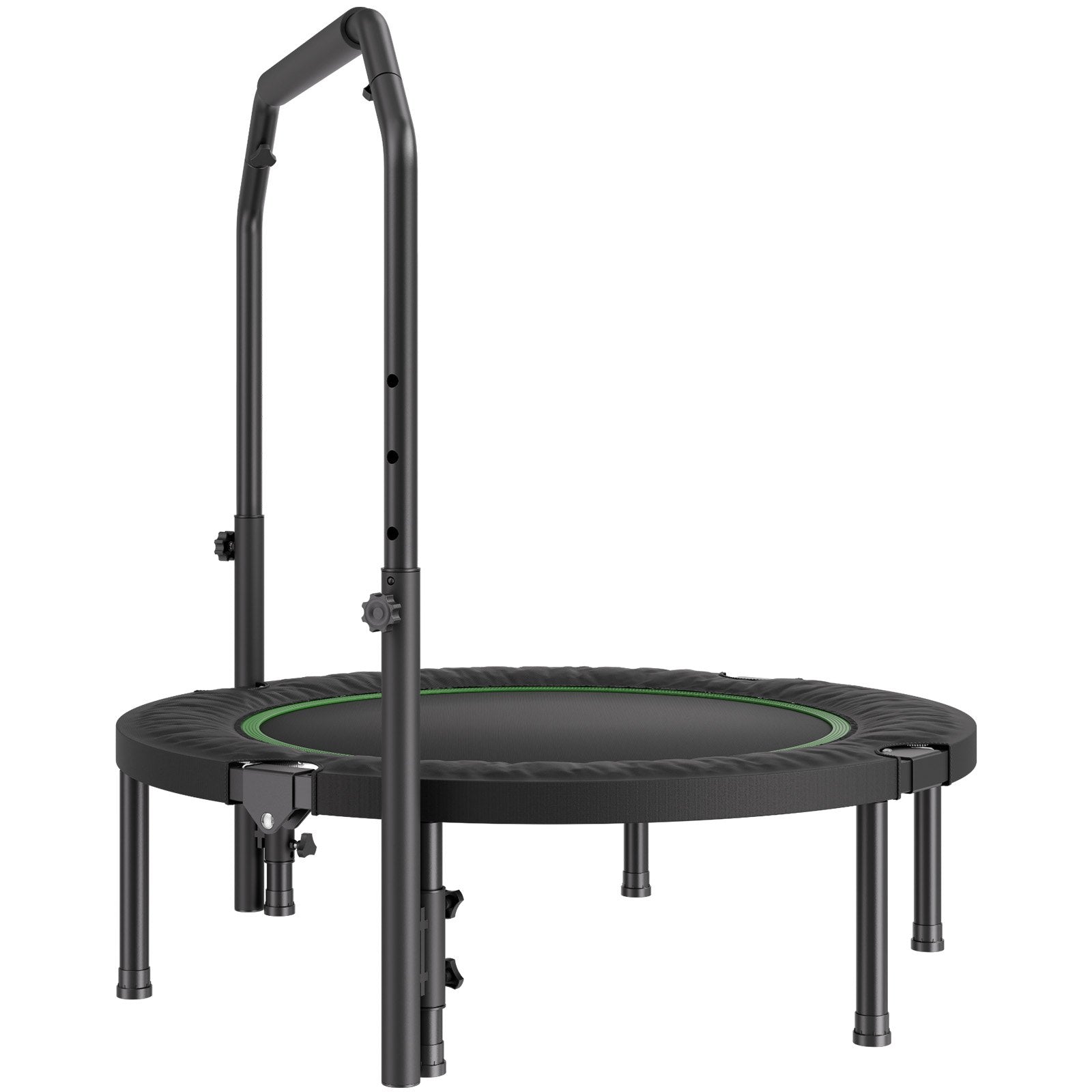 Foldable Mini Trampoline, 40 Inch Fitness Rebounder, Max Load 330lbs Exercise Trampoline, Stable & Quiet V952-YXJSBCDBSKZD98EZMV0