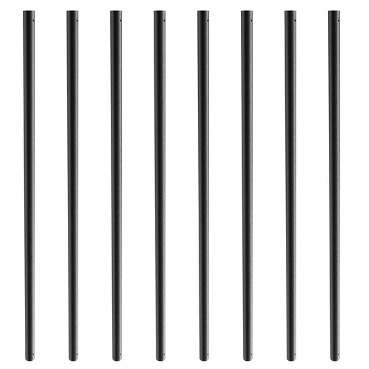 Staircase Metal Balusters, 3/4'' Round x 32'' Long Aluminum Decorative Banister Spindles, 101 Pack Deck V952-YXKLGZ32YC10P31SIV0