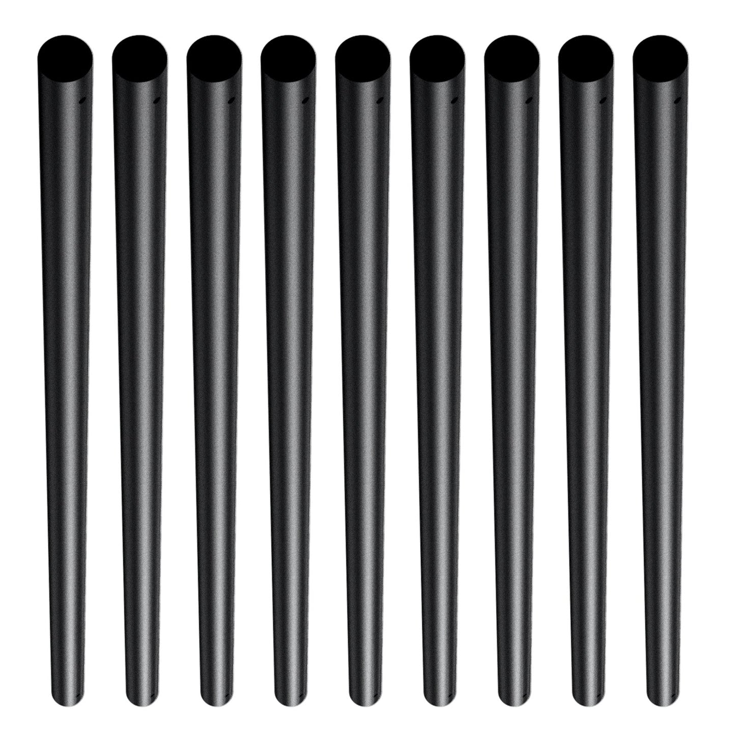 Staircase Metal Balusters, 3/4'' Round x 32'' Long Aluminum Decorative Banister Spindles, 101 Pack Deck V952-YXKLGZ32YC10P31SIV0