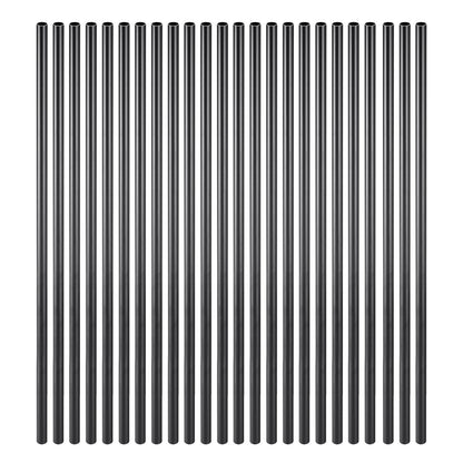 Staircase Balusters 101 Pack, 32 In Aluminum Stair Balusters, 3/4 In Water-Proof Round Metal Spindle Railing, V952-YXKLGZL101G3XT56SV0