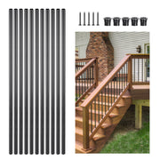 Staircase Balusters 51 Pack, 813 mm Aluminum Stair Balusters, 19 mm Water-Proof Round Metal Spindle Railing, V952-YXKLGZL51G32YUGV2V0