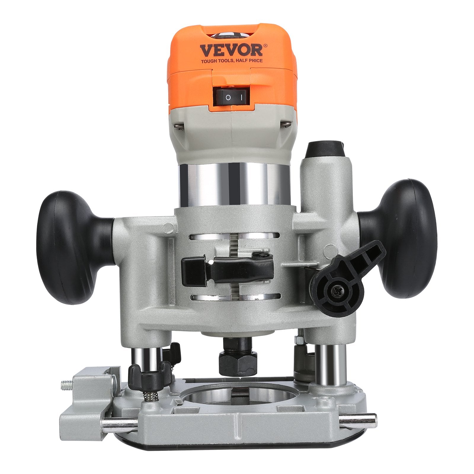 Wood Router, 1.25HP 800W, Compact Wood Trimmer Router Combo Tool with Plunge and Fixed Base, 30000RPM 6 V952-YXKXBJ710W65AH7WLV3