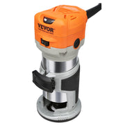 Wood Router, 1.25HP 800W, Compact Wood Trimmer Router Tool, 30000RPM Max Speed 6 Variable Speeds, with 1/4'' V952-YXKXBJ710W65AZLFEV3