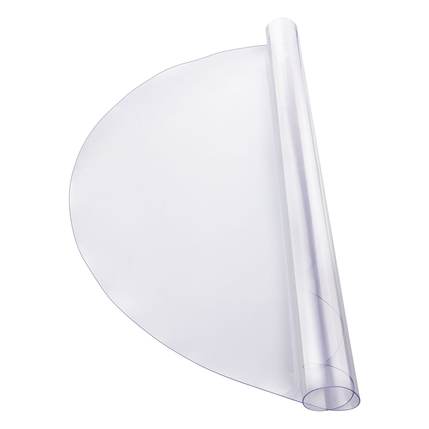 Plastic Table Cover, 48 x 48 Inch 2.0 mm Thick Clear Table Protector, Round PVC Desk Mat, Waterproof & Easy V952-YXPVCZB48X48UGUKXV0