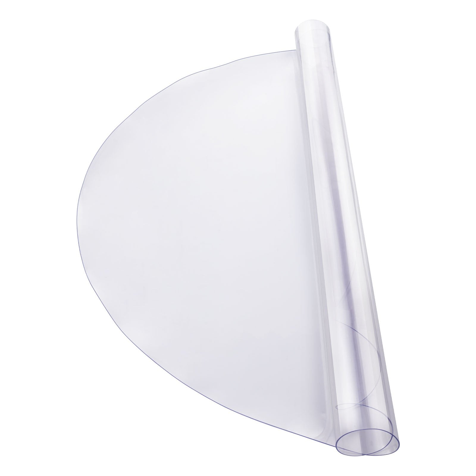 Plastic Table Cover, 48 x 48 Inch 2.0 mm Thick Clear Table Protector, Round PVC Desk Mat, Waterproof & Easy V952-YXPVCZB48X48UGUKXV0