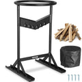 Firewood Kindling Splitter, 9''x17'' XL Wood Splitter, Unique V-Shaped Finger-Safety Blade, Manual Log V952-YXSDPC179INCHMTDAV0