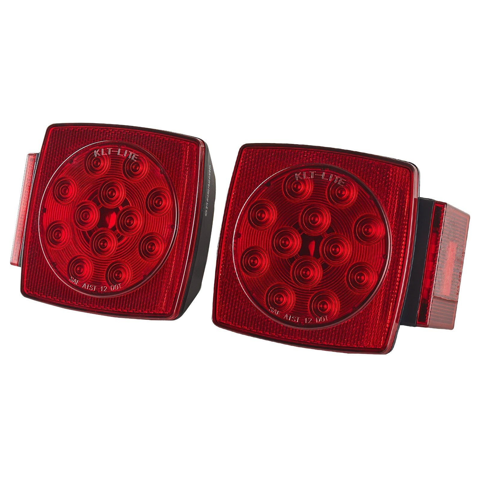 Trailer Lights, LED Trailer Tail Lights Kit with Stop Brake Turn Tail License Plate Clearance Lamp, V952-YXTCDFXDT3WDUDZL8001V9