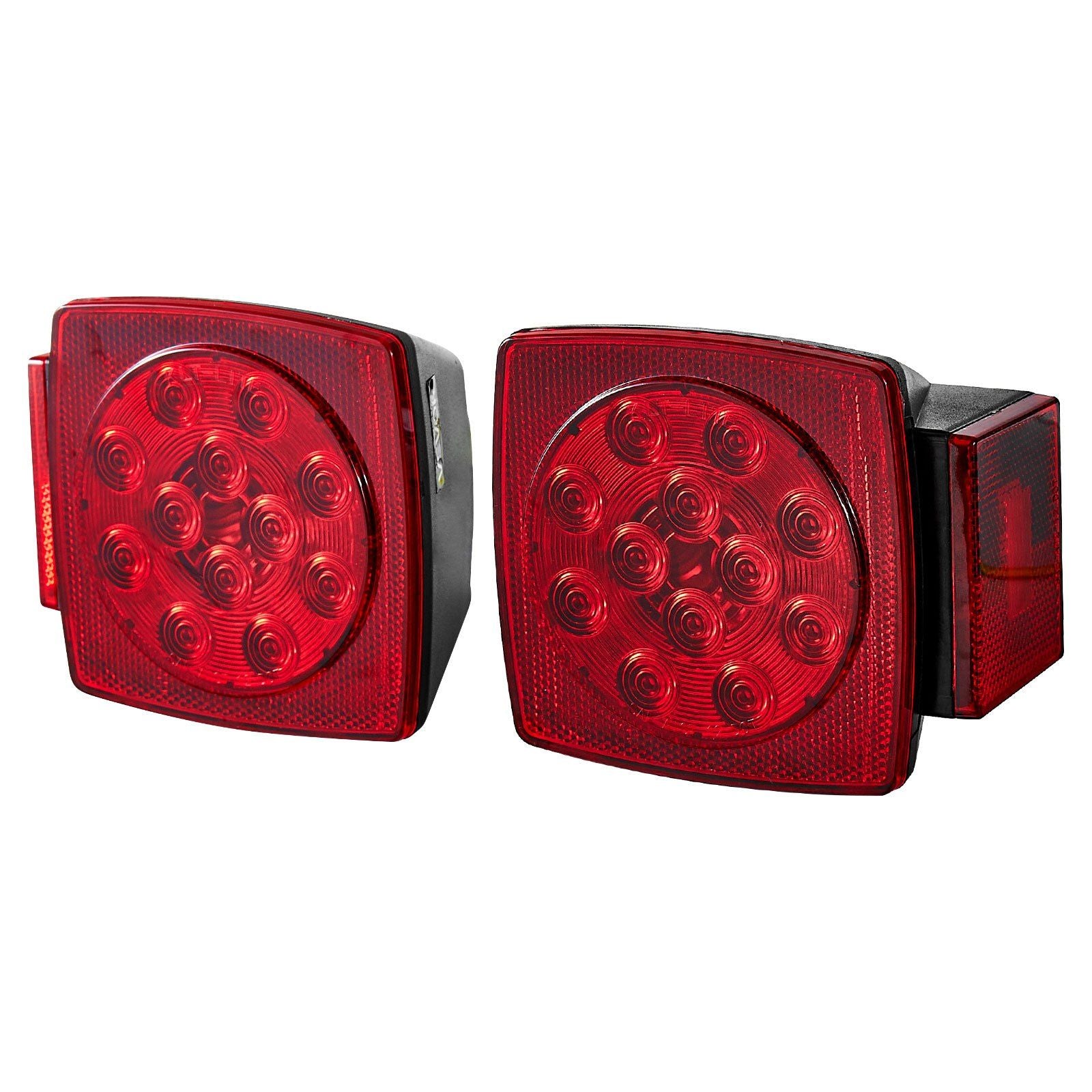 Trailer Lights, LED Trailer Tail Lights Kit with Stop Brake Turn Tail License Plate Clearance Lamp, V952-YXTCDFXDT3WDUDZL8001V9