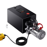 Hydraulic Pump 15 Quart Double Acting Dump Trailer Pump Power Unit DC 12V V952-YXYYB12VZLDJ3VIN2V0