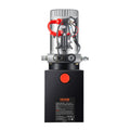 Hydraulic Pump, 4 Quart Hydraulic Power Unit, Single Acting Dump Trailer Pump, 0.91 GPM Flow Rate, 3200 PSI V952-YXYYB12VZLDJA6M7WV0