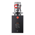 Hydraulic Pump, 12 Quart Hydraulic Power Unit, Single Acting Dump Trailer Pump, 0.91 GPM Flow Rate, 3200 PSI V952-YXYYB12VZLDJD7581V0