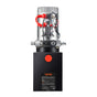 Hydraulic Pump, 8 Quart Hydraulic Power Unit, Single Acting Dump Trailer Pump, 0.91 GPM Flow Rate, 3200 PSI V952-YXYYB12VZLDJVH4D5V0