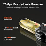 Hydraulic Pump Power Unit, AC 220V, 10 Quart Single Acting Hydraulic Unit, 6.3 L/min Oil Flow, Max Discharge V952-YXYYB220VJLD2PVAG001V7